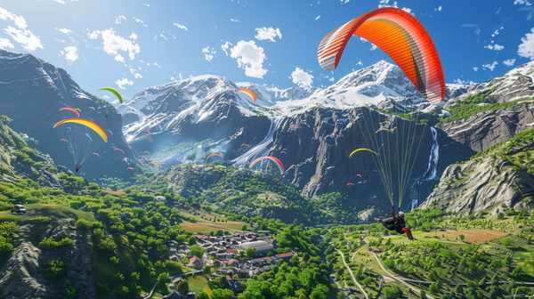Découvrez l'école de parapente à Loudenvielle, Pyrénées